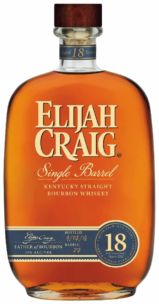 Elijah Craig 18 Year Bourbon